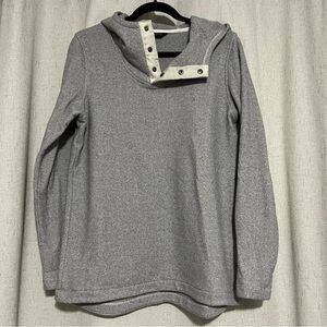 The North Face Women’s Knit Stitch Pullover Gray Hooded Jacket